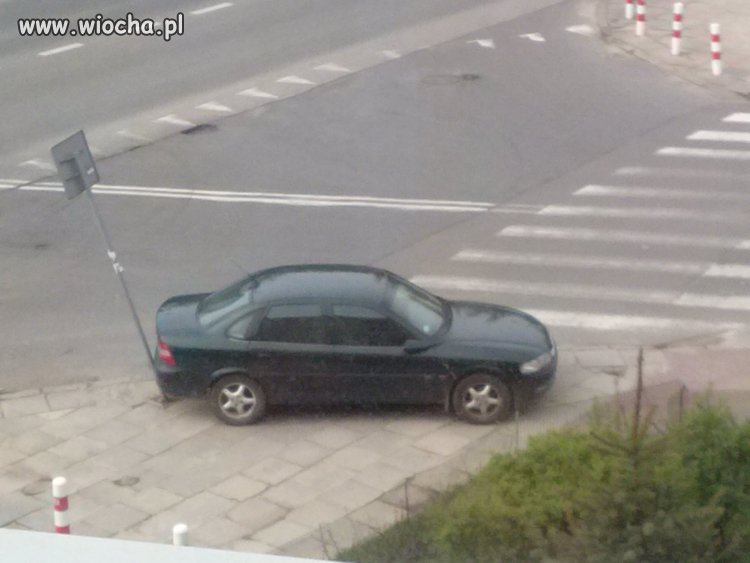 Wiejski kierowca w mieście 