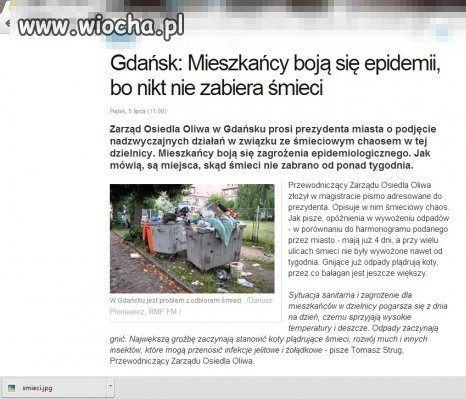 Afera śmieciowa w Gdańsku
