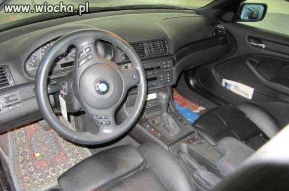 Super ekstra dywany w bmw 