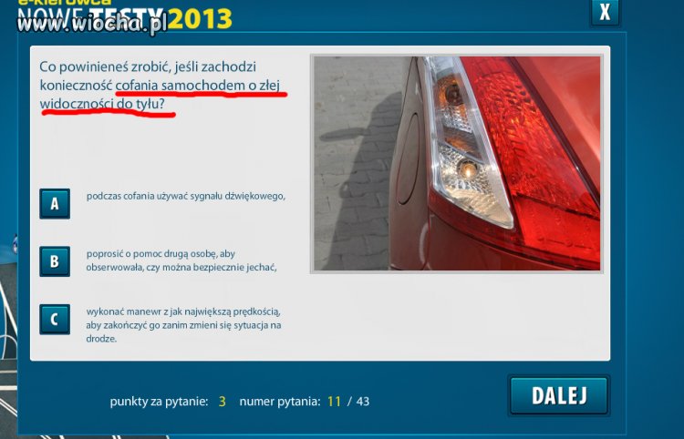 Dziwić się, że mało kto zdaje...