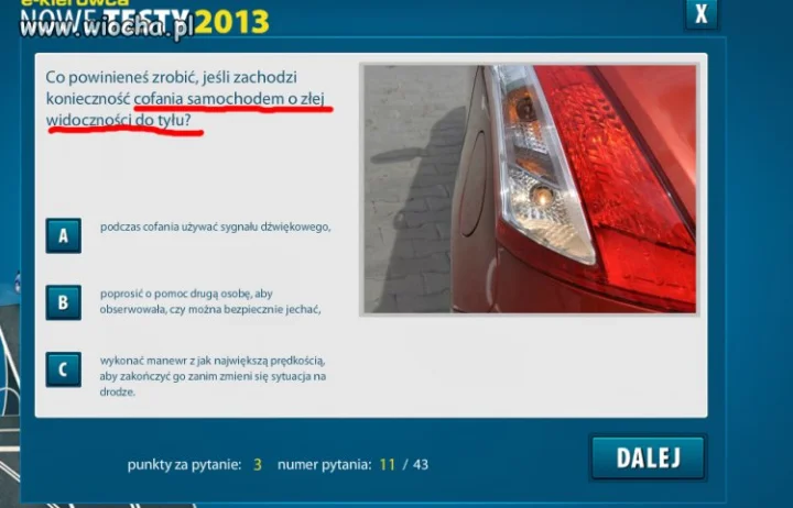 Dziwić się, że mało kto zdaje...