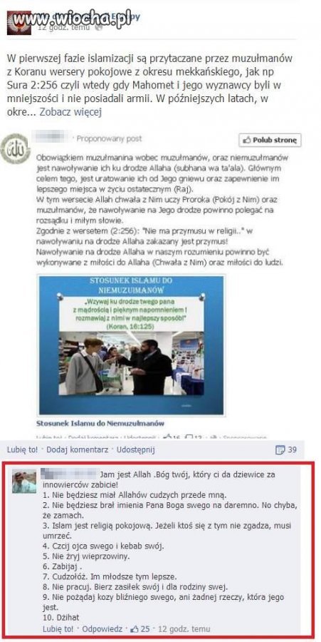 Islamskie przykazania...