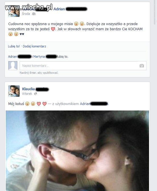 "Cudowna noc spędzona u mojego misia"...