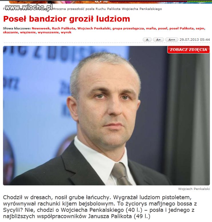 I takich buraków mamy w sejmie