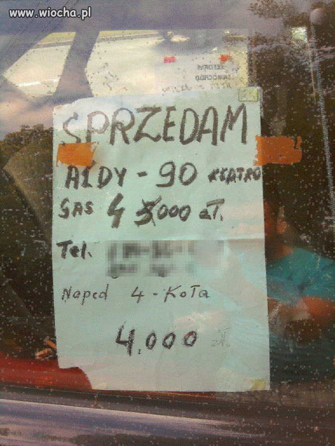 Sprzedam ałdy kłatro