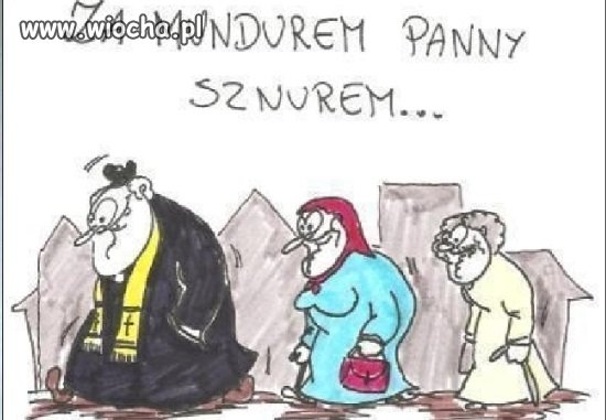 Za mundurem...