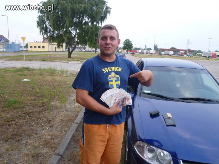 Ja, moja bryka i kasa!  