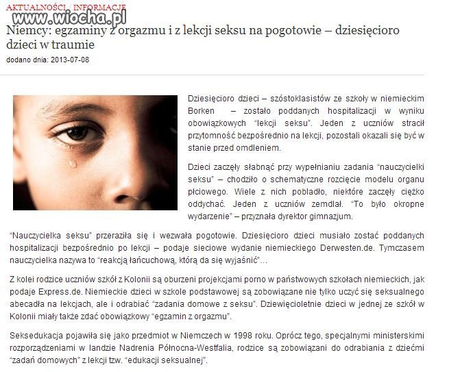 "Ciekawy" program edukacyjny szóstoklasistów