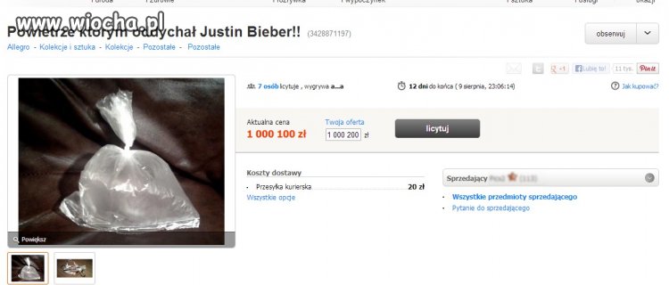 POWIETRZE, KTÓRYM ODDYCHAŁ JUSTIN BIEBER!!
