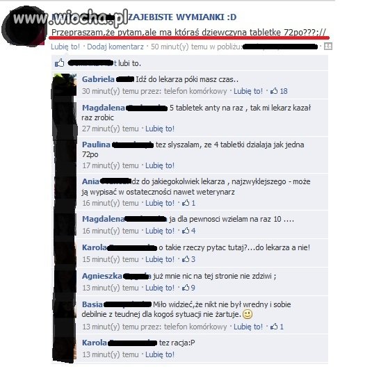 Wymianki ciuchów na facebooku 