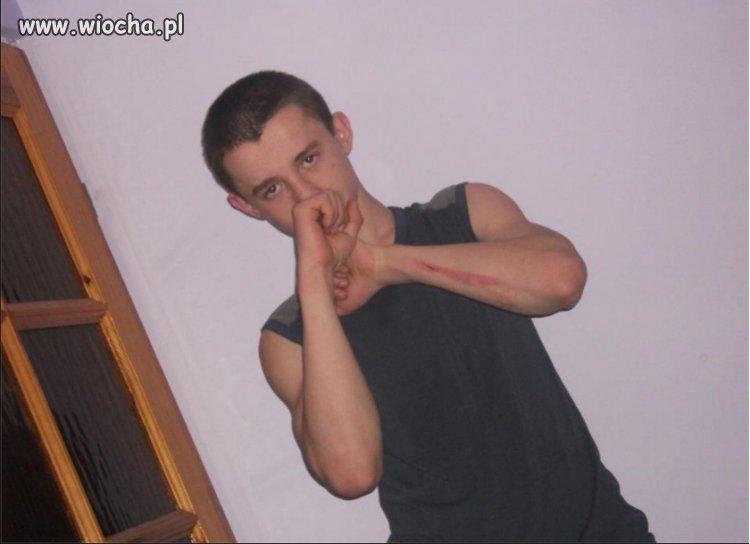 Wiejski gangster z gardą 