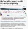 Polska... Naćpany kierowca karetki uciekał 