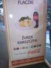 Flaczki i żurek