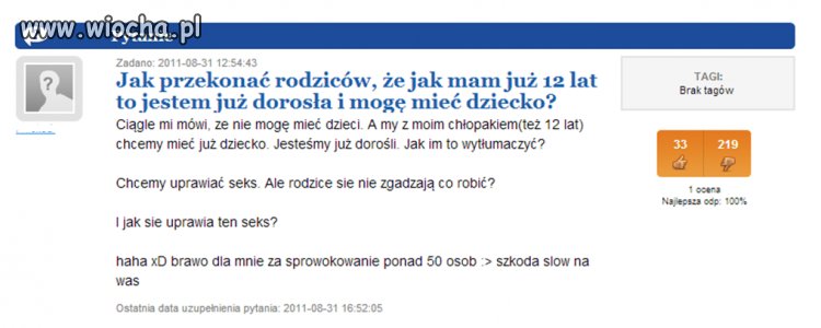 Jak przekonać rodziców ...