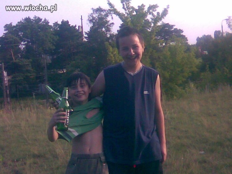 Piwko lech z kolegami 