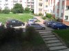 Parking z wolnymi miejscami 20 metrów dalej 