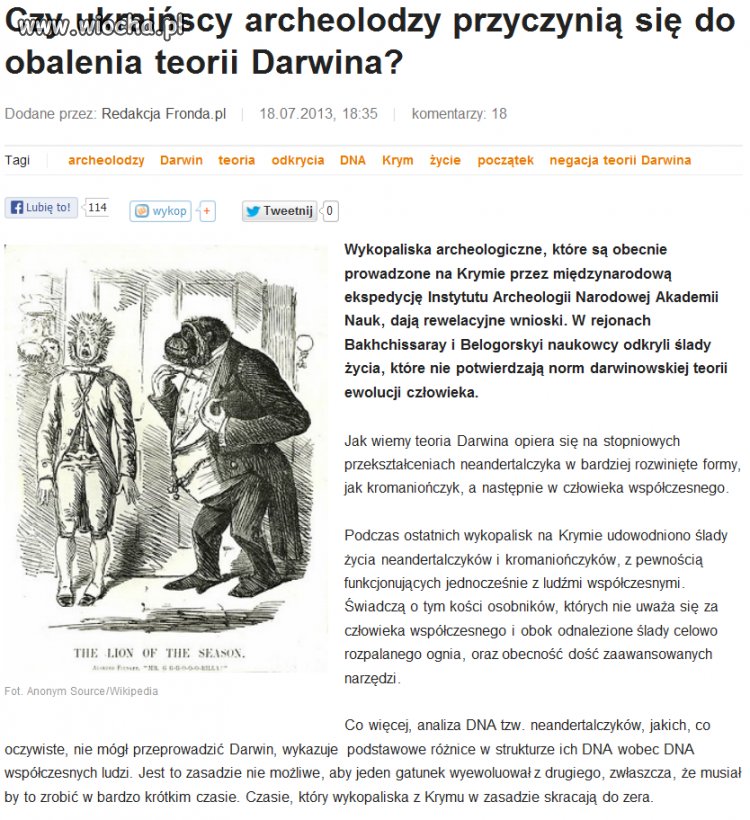 Ewolucja według Frondy...