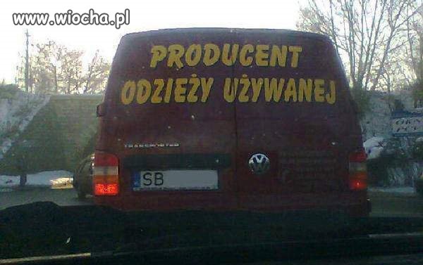 Odzież używana.