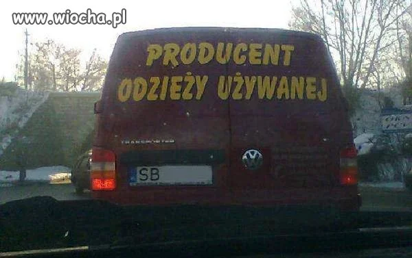 Odzież używana.