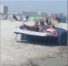 Z kanapą na plaży...