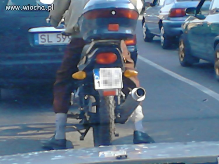 Przewiewne skarpetki na motor