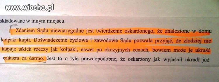 Zdaniem sądu