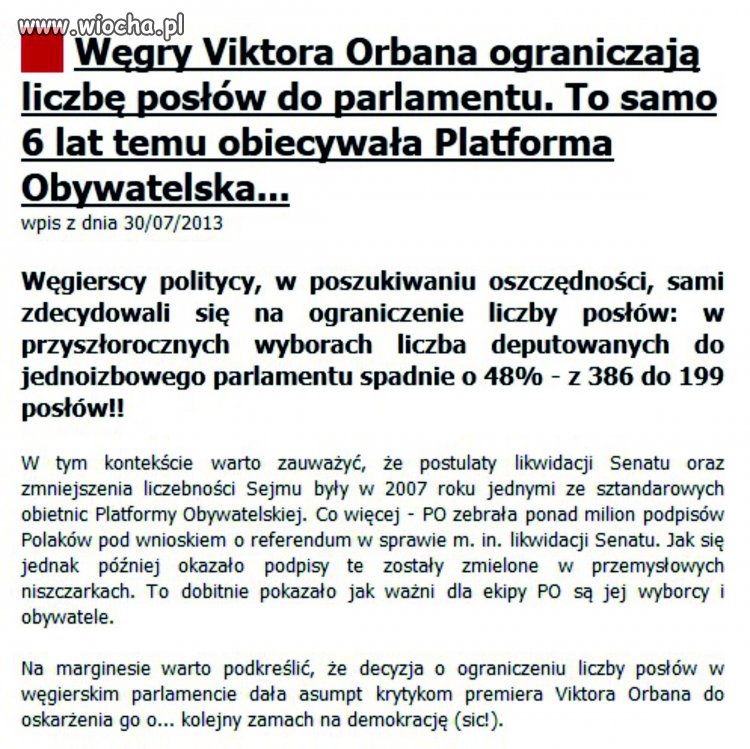 Z cyklu media jadą po Węgrach a tymczasem...