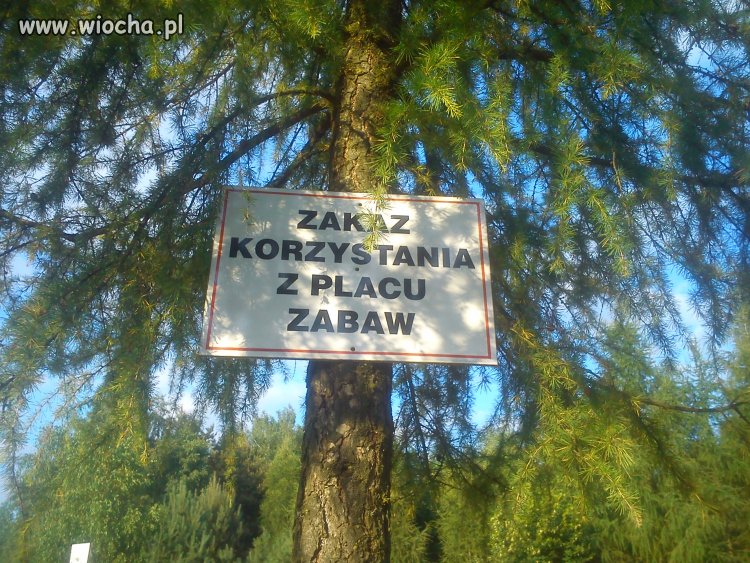 To po chu** ten plac zabaw