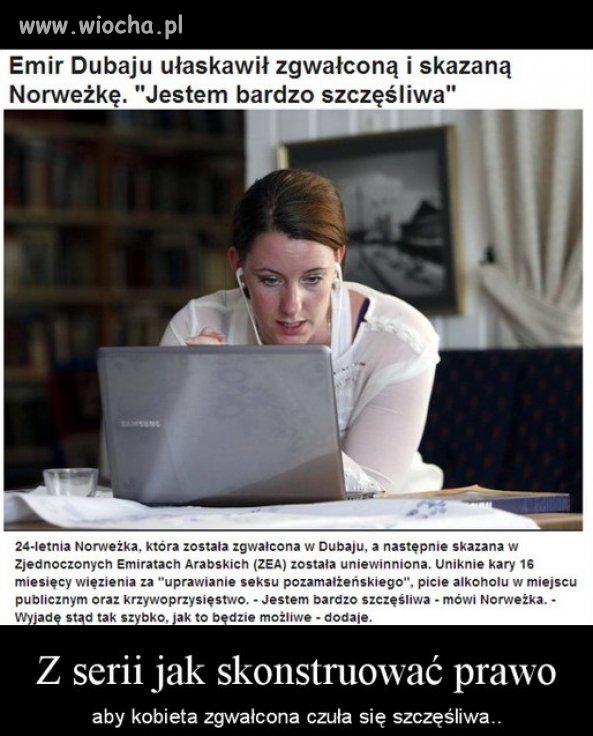 Zgwałcona, a jednak bardzo szczęśliwa