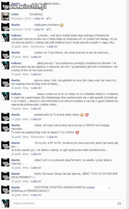 Serio? Jako stary kolega starałem się przemówić