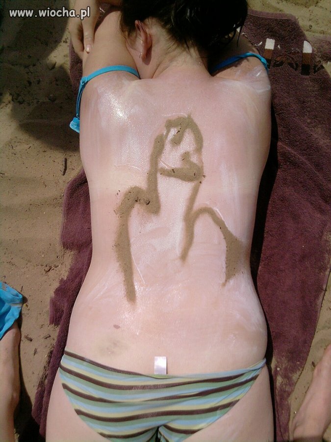 Tymczasem na plaży...