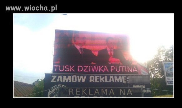 Tymczasem w Kielcach nowa reklama