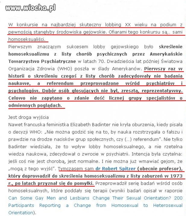 Cała prawda o WHO i homoseksualizmie 