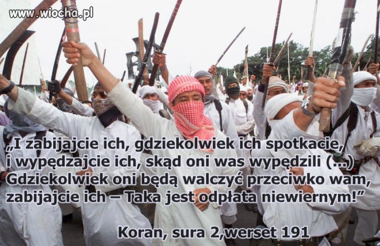 W Koranie jest zapisane.