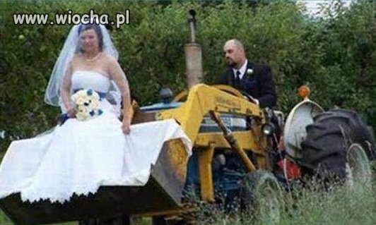 Nie ma to jak wiejska "Limuzyna"