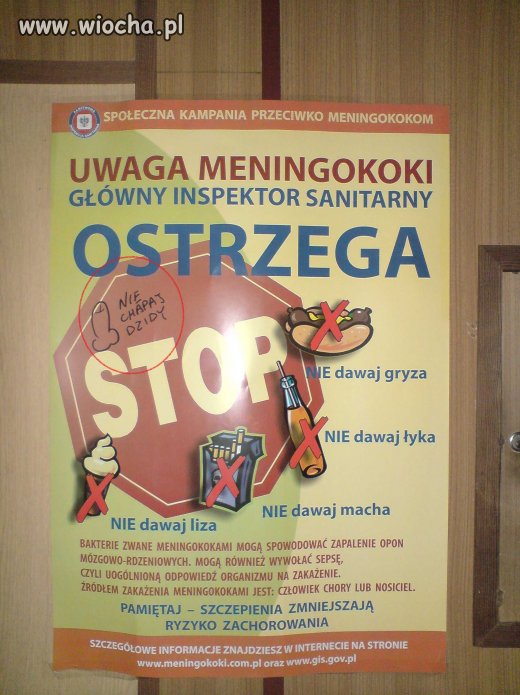 Ostrzeżenie GIS.