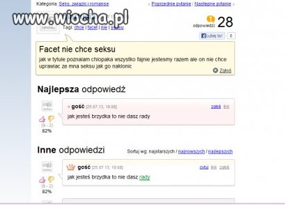 Jak jesteś brzydka...