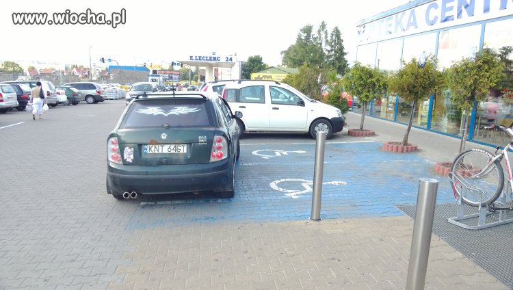 Tak się parkuje w Nowym Targu
