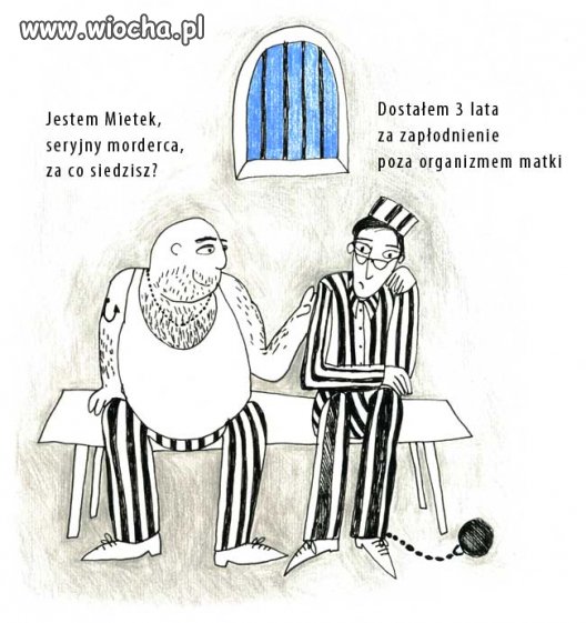 3 lata więzienia za bycie poczętym przez in vitro.