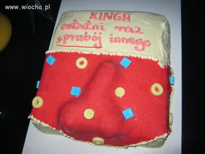 Brawa dla wykonawcy tortu