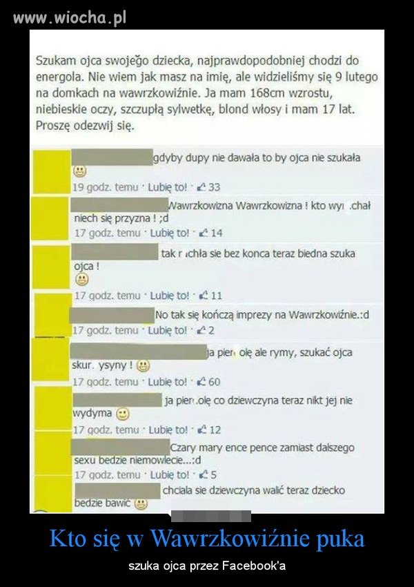Szuka ojca przez fb 