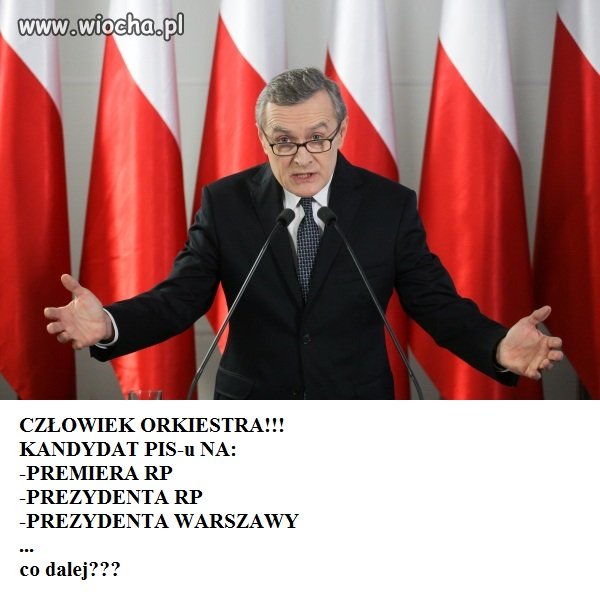 Tabletowy kandydat PIS na prezydenta RP...