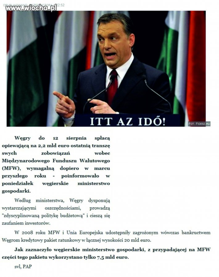Wszystkie polskojęzyczne media jadą po Węgrach