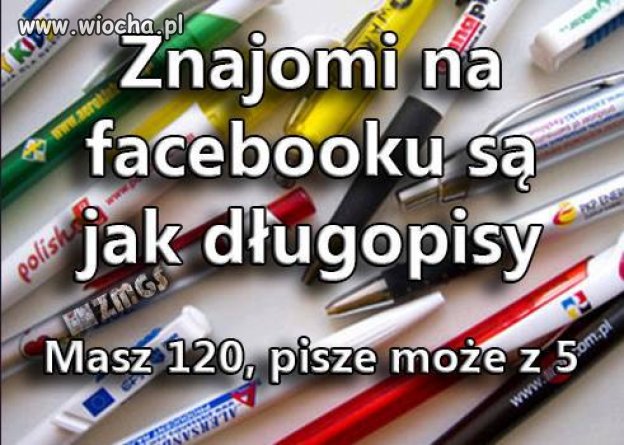 Znajomi na fejsie...