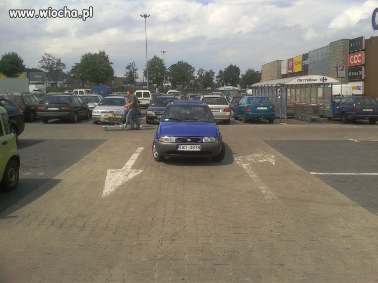 Gdzie tu zaparkować???