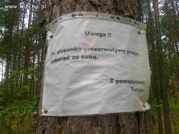 Prośba od turystów,