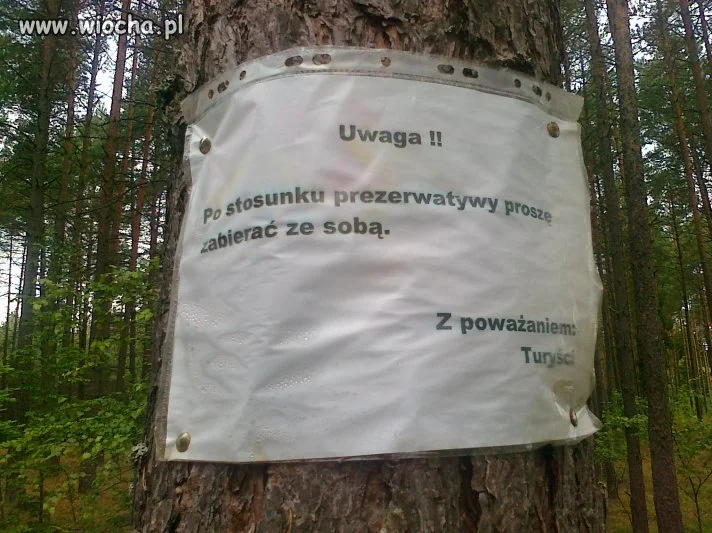 Prośba od turystów,