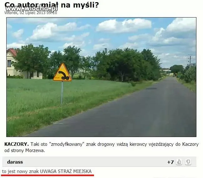 Co autor znaku miał na myśli...
