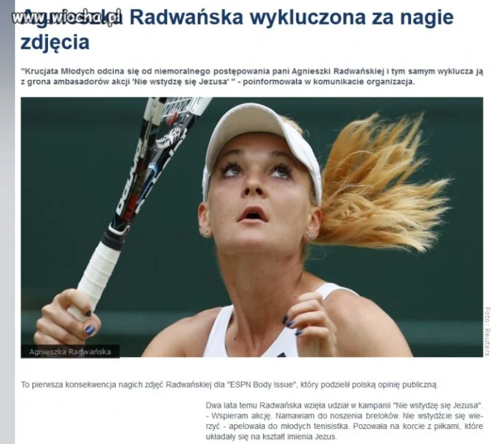 Pewnie tak się przejęła,