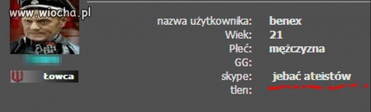 Szanujmy katolików tak jak oni szanują innych...